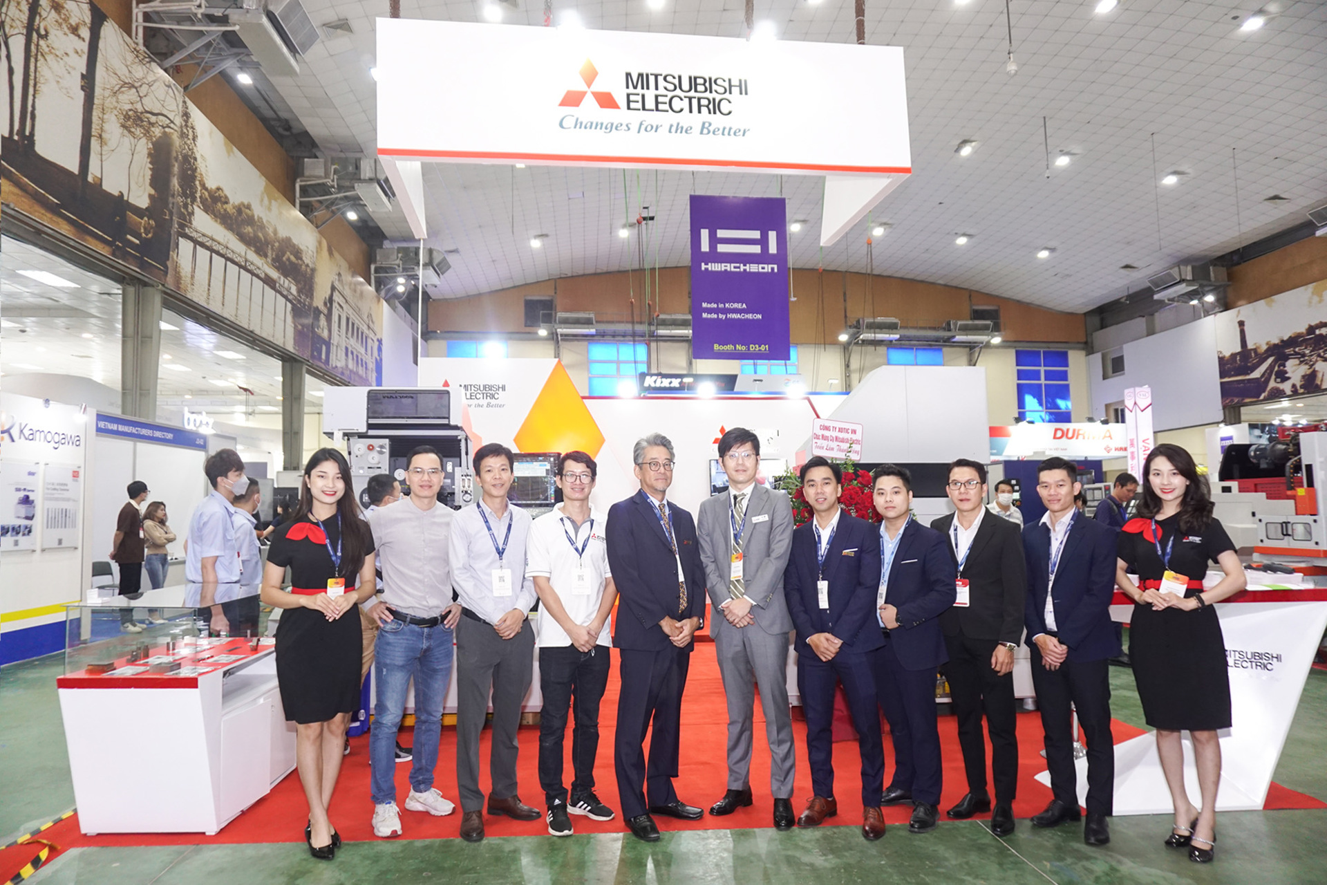 Giải pháp công nghệ Mitsubishi Electric tại MTA Hà Nội 2022